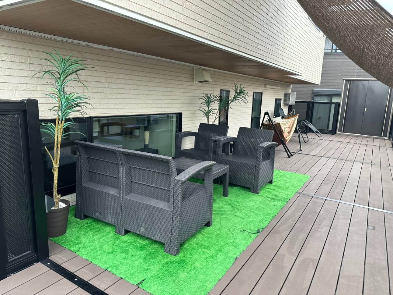 愛知県 瀬戸市　バルコニーガレージ 施工