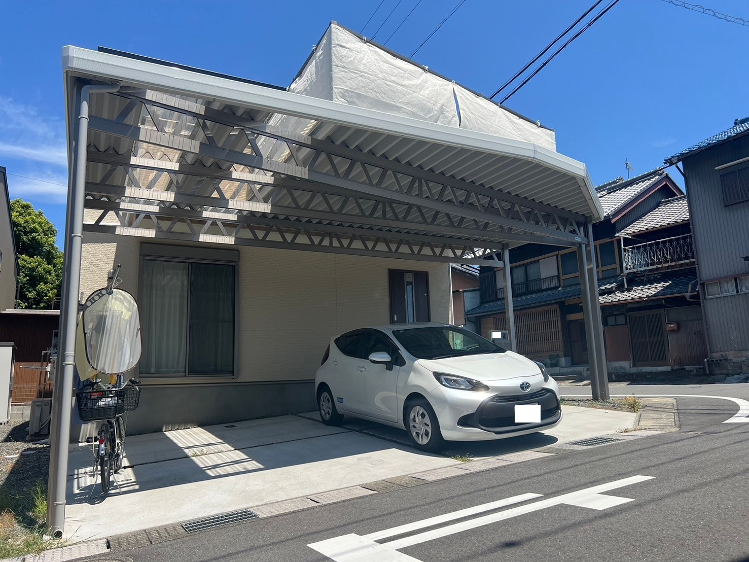 <広がる活用方法！駐車場以上の価値を!> バルコニーカーポート