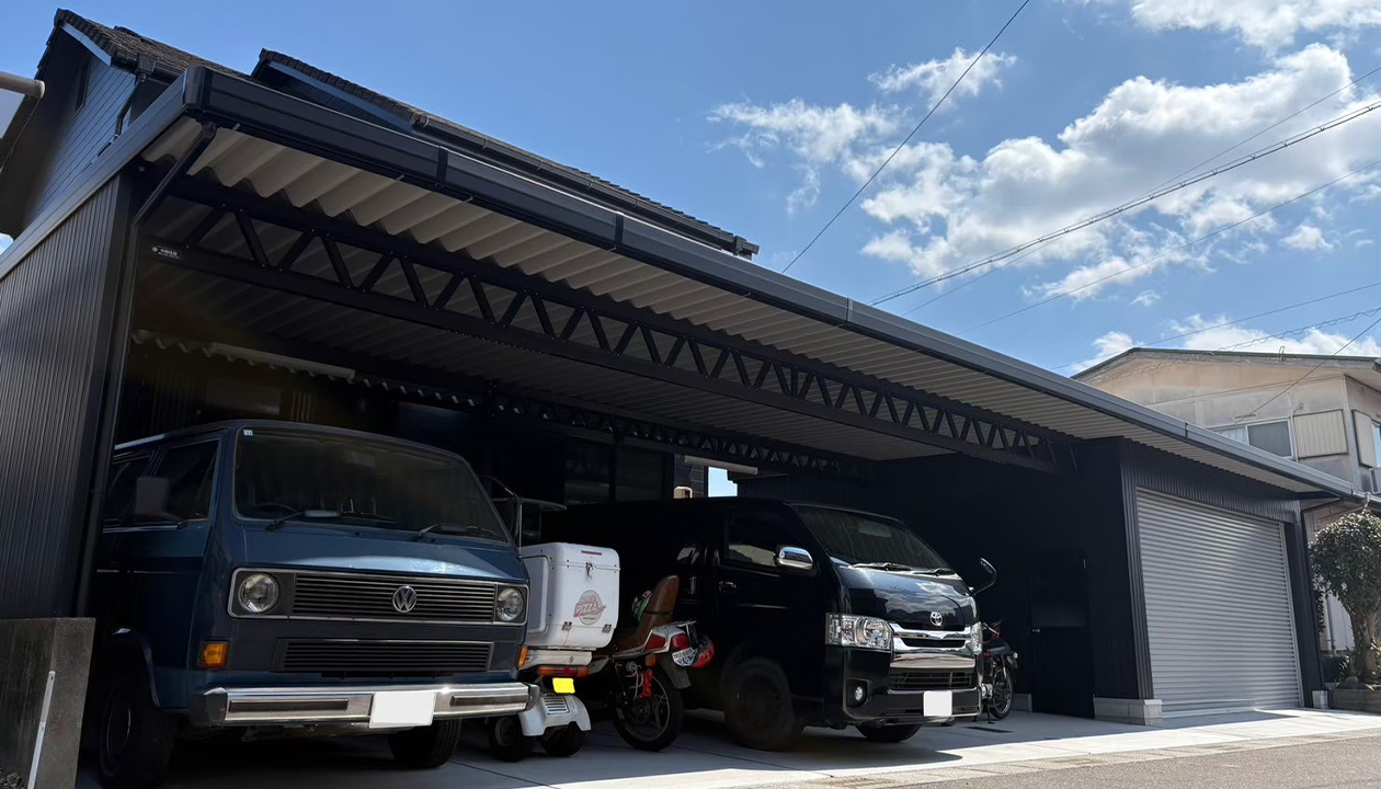 物置、事業用スペースなど多目的に活用できる