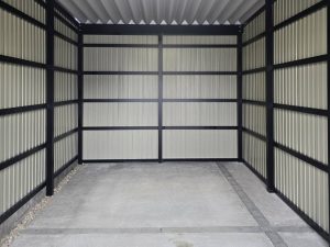 半分車庫・半分カーポートの機能的な1台用ガレージ【愛知県豊川市】