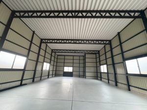 大型農機も余裕で出入り。高天井オーダーメイド農業用倉庫【岐阜県美濃加茂市】