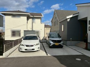 平屋にピッタリ！　二台用カーポート