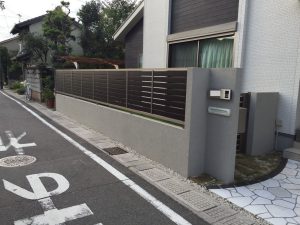 ソーラーガレージ　外構工事