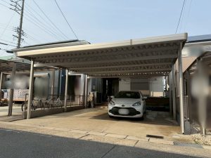 圧倒的な存在感と使いやすさを両立！最大４台対応の２台用カーポート