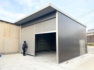 中部住器のオーダーメイド車庫で理想のガレージ空間を実現！